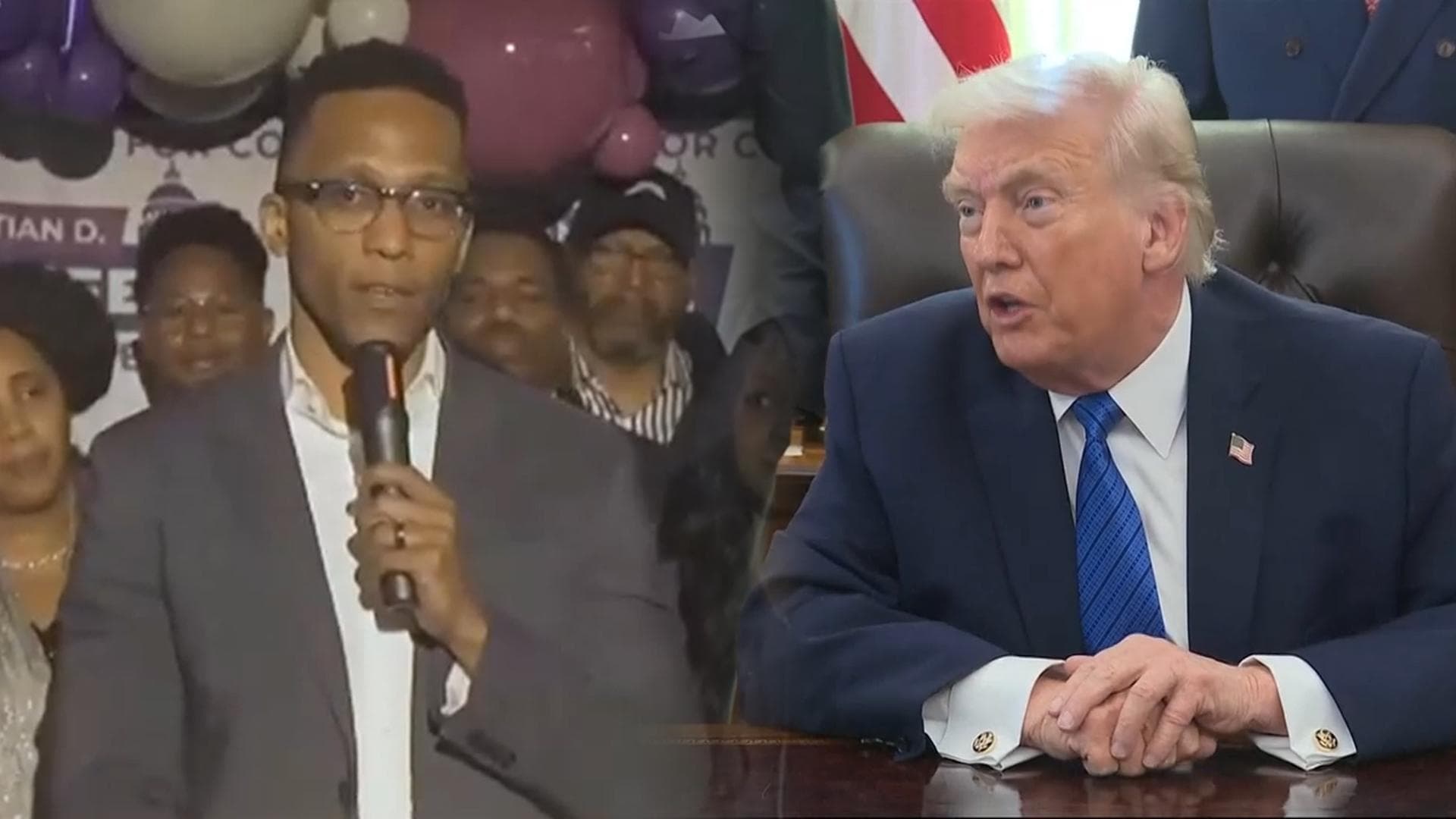 트럼프 '텃밭'에서 민주당 압승